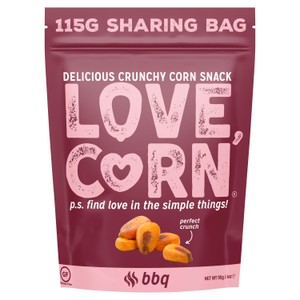 Love Corn Bbq Crunchy Corn 115G