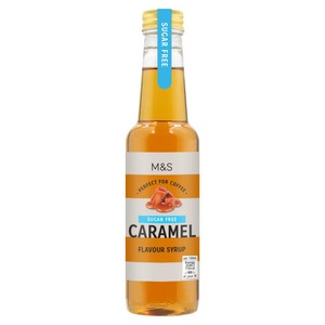 M&S Sugar Free Caramel Flavour Syrup