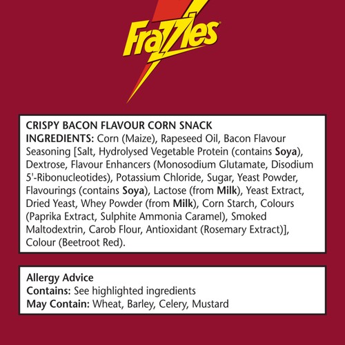 Smiths Frazzles Crispy Bacon Multipack Snacks
