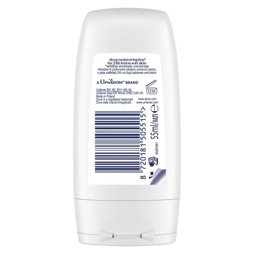 Dove Deeply Nourishing Advanced Care Body Wash Shower Gel Travel Size