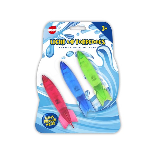 Hoot Light Up Torpedoes Kids Garden Toy