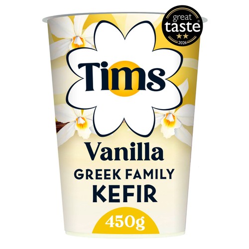 Tims Vanilla Greek Family Kefir