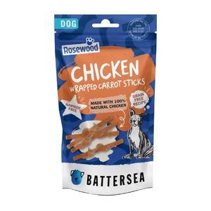Battersea Chicken Wrapped Carrot Sticks