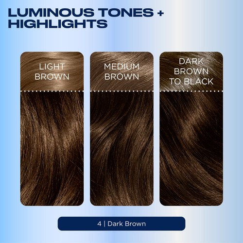 Clairol Nice'n Easy Hair Dye, 4 Dark Brown