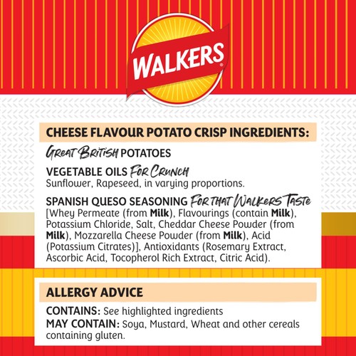 Walkers Wavy Spanish Queso