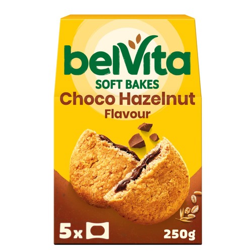 Belvita Choco Hazelnut Soft Bakes Breakfast Biscuits