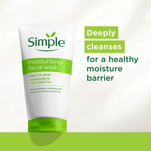 Simple Kind to Skin Moisturising Facial Wash Gel 