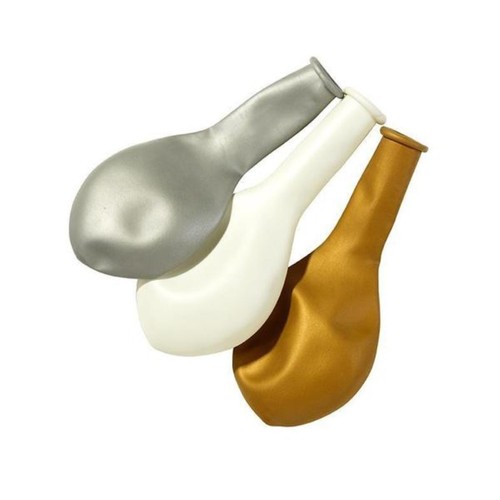 Talking Tables Gold, Silver & White Balloons