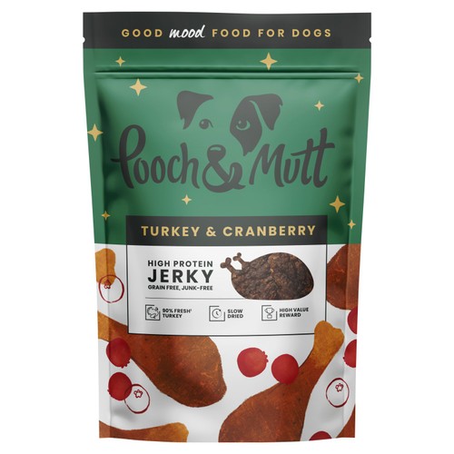 Pooch & Mutt Turkey & Cranberry Jerky