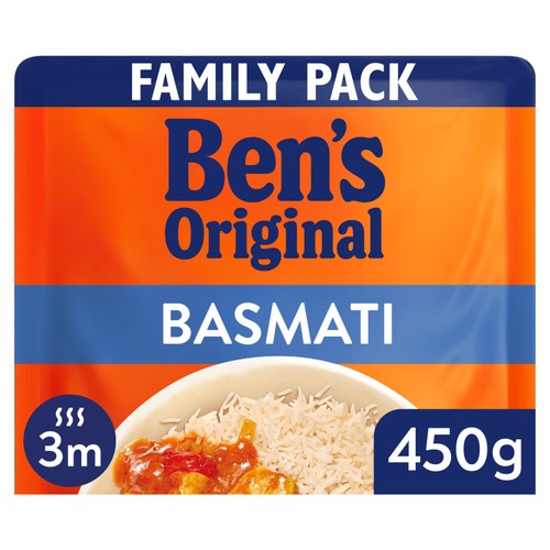 Ben's Original Basmati Microwave Rice Family Pack