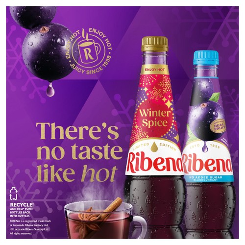 Ribena Light Blackcurrant No Added Sugar Squash