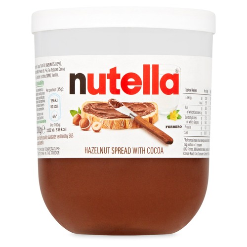 Nutella Hazelnut Chocolate Spread