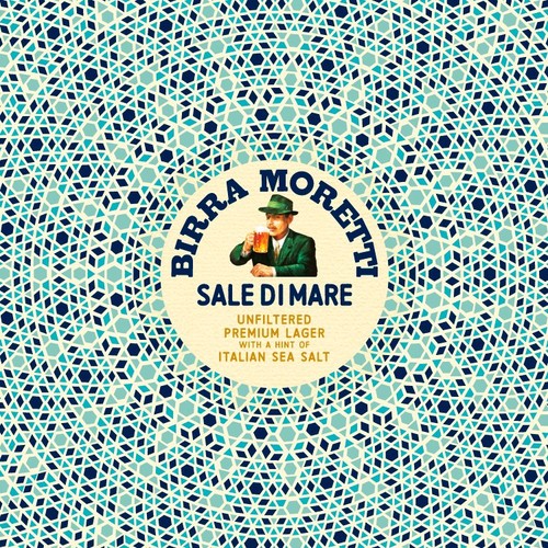 Birra Moretti Sale Di Mare Unfiltered Lager Beer Bottle