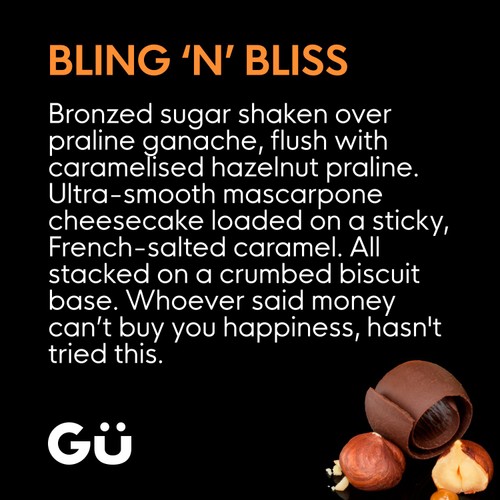 Gu Chocolate Hazelnut Praline Zillionaire Cheesecake Dessert