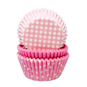 Pastel Pink Cupcake Cases