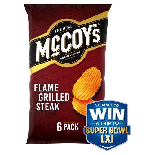 McCoy's Flame Grilled Steak Multipack Crisps