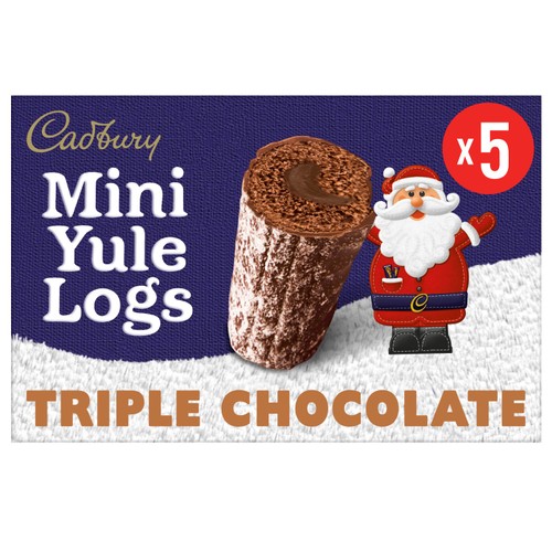 Cadbury Christmas Mini Chocolate Yule Logs