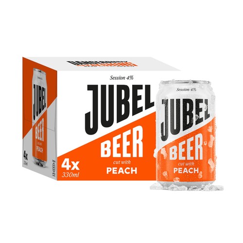 JUBEL Beer cut with Peach
