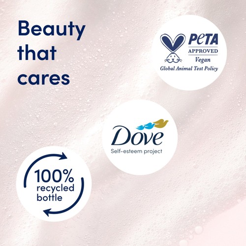 Dove Bubble Bath Soak Renewing Care Peony & Rose