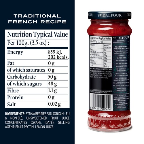 St Dalfour Strawberry Fruit Spread