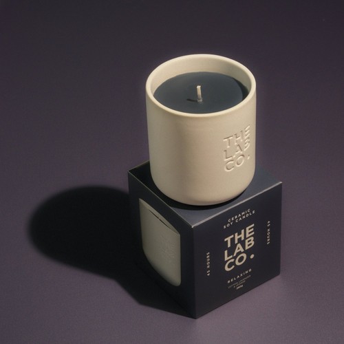 The Lab Co. Relaxing Ceramic Boxed Candle