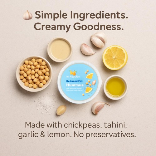 The Happy Pear Reduced Fat Hummus