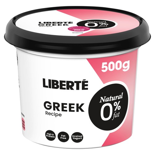 Liberte Greek Recipe Strained Natural Yoghurt 