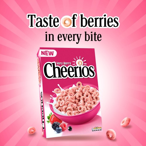 Cheerios Very Berry Multigrain Breakfast Cerea