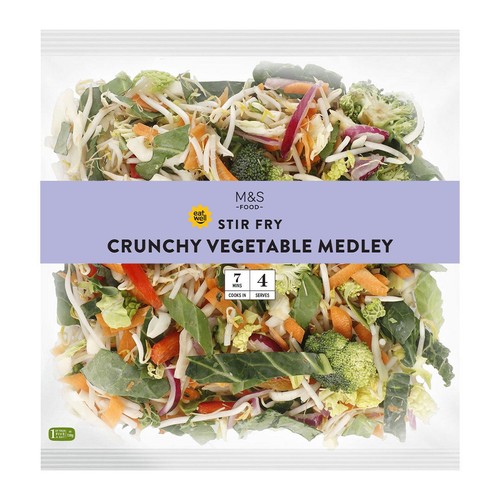 M&S Family Crunchy Veg Medley