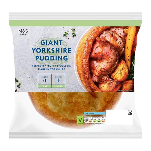 M&S Giant Yorkshire Pudding Frozen