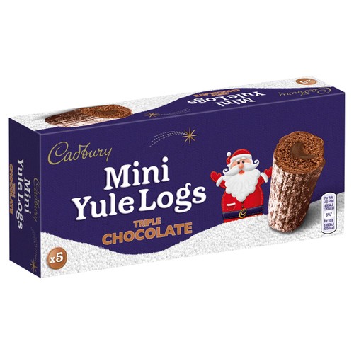 Cadbury Christmas Mini Chocolate Yule Logs
