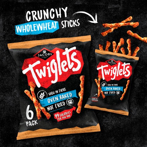 Jacob's Twiglets Original Snacks Multipack