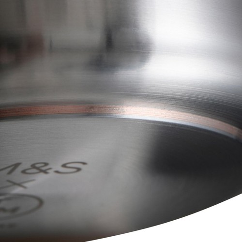 M&S X Tom Kerridge Stainless Steel 16cm Saucepan, Silver