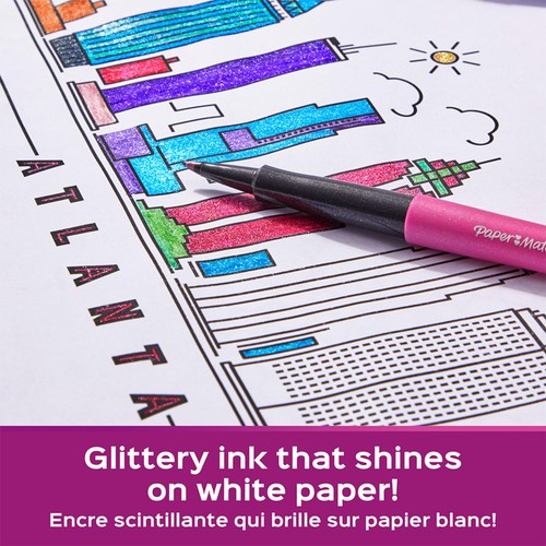 Paper Mate Flair 0.7mm Metallic Felt Tip Pens