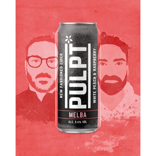 Pulpt Melba - Craft White Peach & Scottish Raspberry Cider