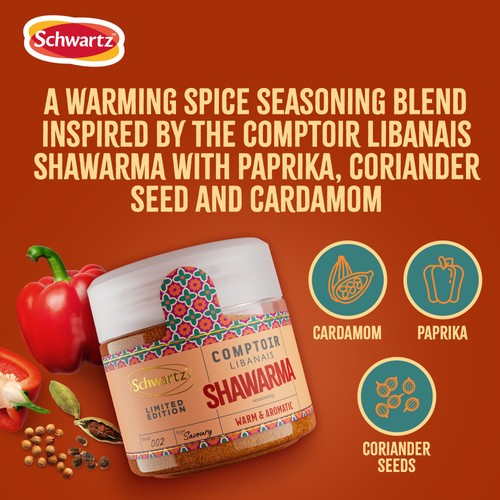 Schwartz Limited Edition Comptoir Libanais Shawarma Seasoning