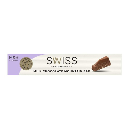 M&S Swiss Milk Chocolate Mountain Bar