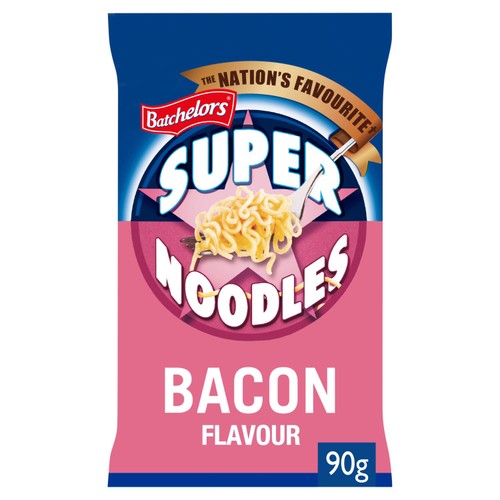 Batchelors Super Noodles Bacon Flavour Instant Noodles
