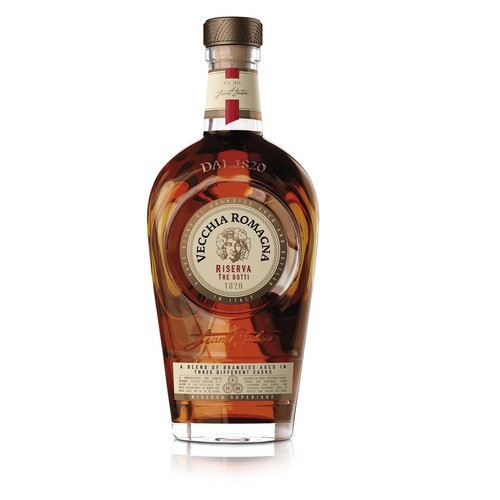 Vecchia Romagna Riserva Tre Botti 1820  Brandy