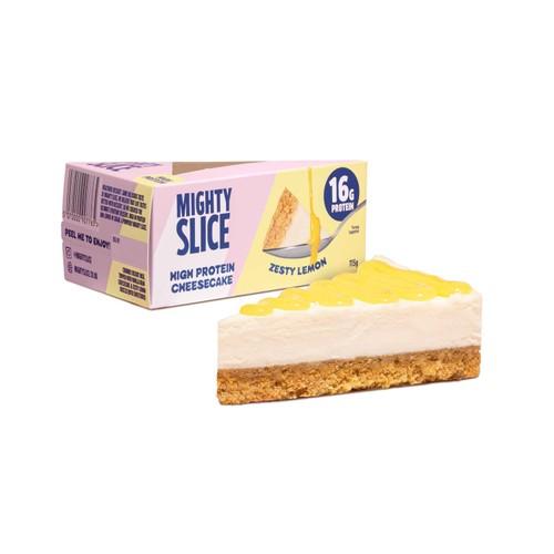 Mighty Slice High Protein Zesty Lemon Cheesecake