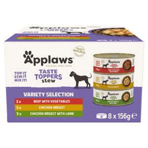 Applaws Natural Wet Dog Food Multipack Tins Chicken Selection in Broth