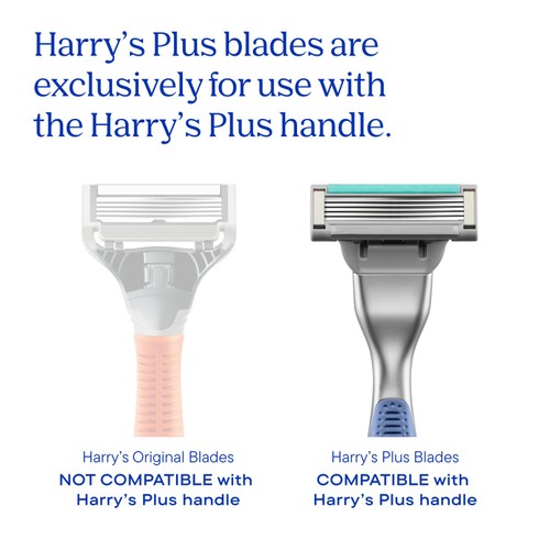 Harry's Plus Razor and 5 Blades Tide Set