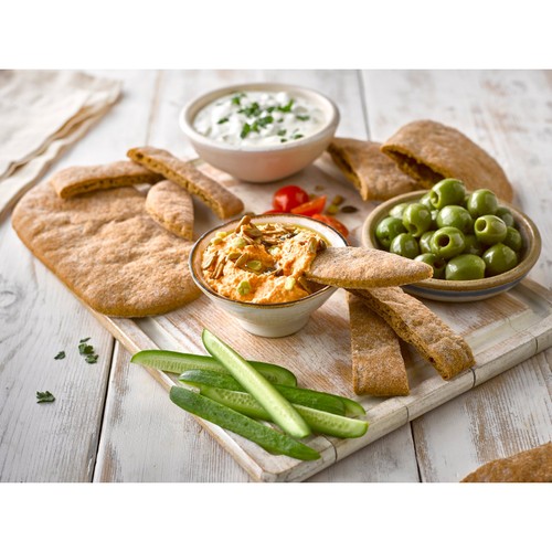 Warburtons Gluten Free 4 Soft Brown Pittas