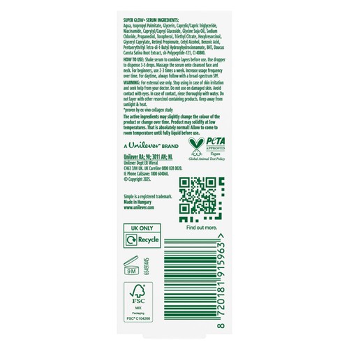 Simple Glow Bi-Phase Serum