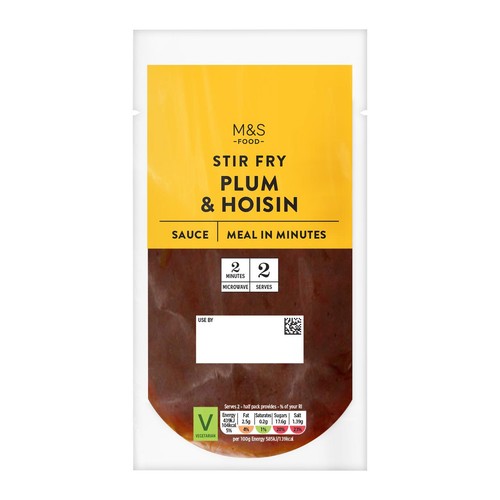 M&S Plum & Hoisin Stir Fry Sauce