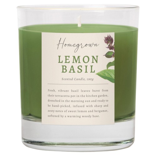 Wax Lyrical England 'Homegrown' Lemon Basil Candle