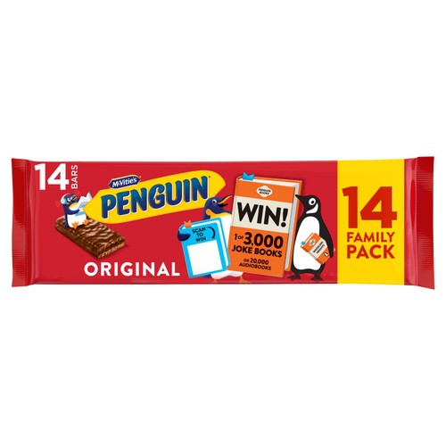 McVitie's Penguin Original Biscuit Bars Multipack