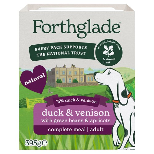 Forthglade National Trust Wet Dog Food Duck & Venison with Beans & Apricot