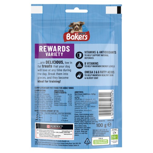 Bakers Rewards Dog Treat Mixed Variety