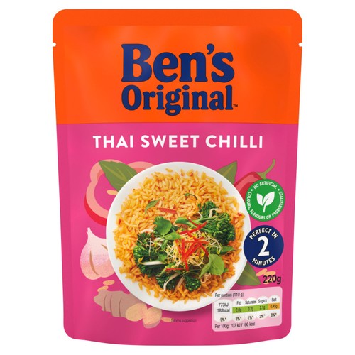 Ben's Original Thai Sweet Chilli Microwave Rice